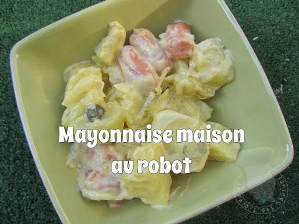 Recette Mayonnaise maison au robot