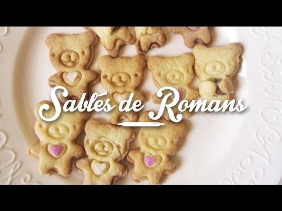 Recette des Sablés de Romans (façon lunettes de romans)