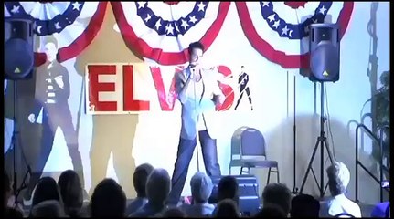 Franz Goovaerts sings Hound Dog at Elvis Week 2012 video