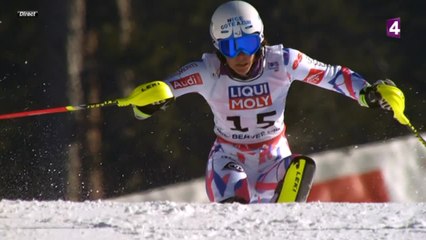 Slalom: La belle deuxième manche de Noens