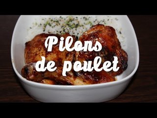Recette des pilons de poulet à la sauce d'huître