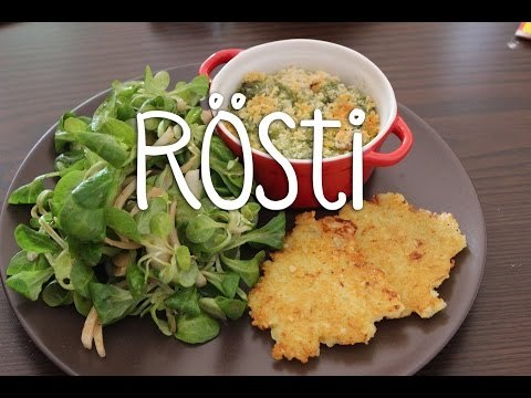 Recette de Rösti (galettes de pomme de terre) au Thermomix