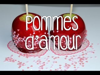 Recette des Pommes d'amour pour la St Valentin ❤︎