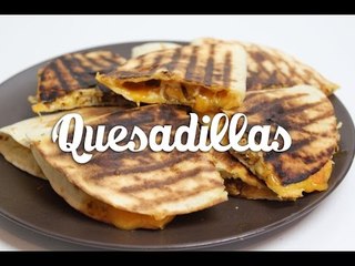 Recette des Quesadillas au fromage et poulet