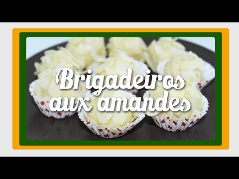 Recette Brigadeiros aux amandes ☀︎ Recette Brésilienne