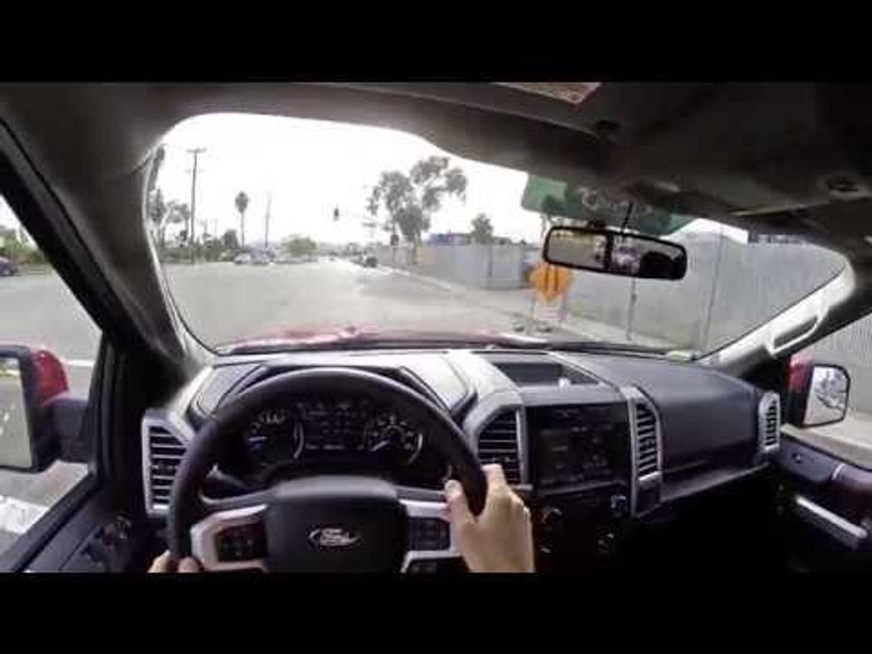 2015 Ford F-150 Ecoboost 3.5L - WR TV POV City Drive