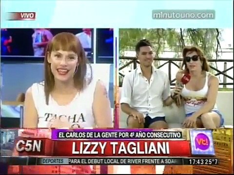 Lizy hablando del éxito de Casa Fantasma en Viva la Tarde - 14 de Febrero