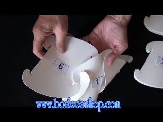 Montage Lampe Romantique de BigBao à 18 éléments - Par Bodecoshop.com