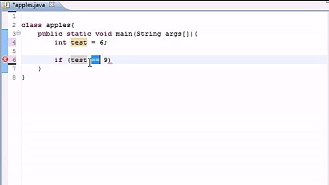 Java Programming Tutorial - 10 - If Statement