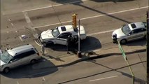 Dallas High speed Car Chase Dramatic - Погоня и задержание в США