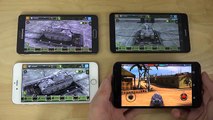 iPhone 6 Plus vs. Ascend Mate 7 vs. Samsung Galaxy Note 4 vs. Nexus 6 Iron Force Gameplay Review