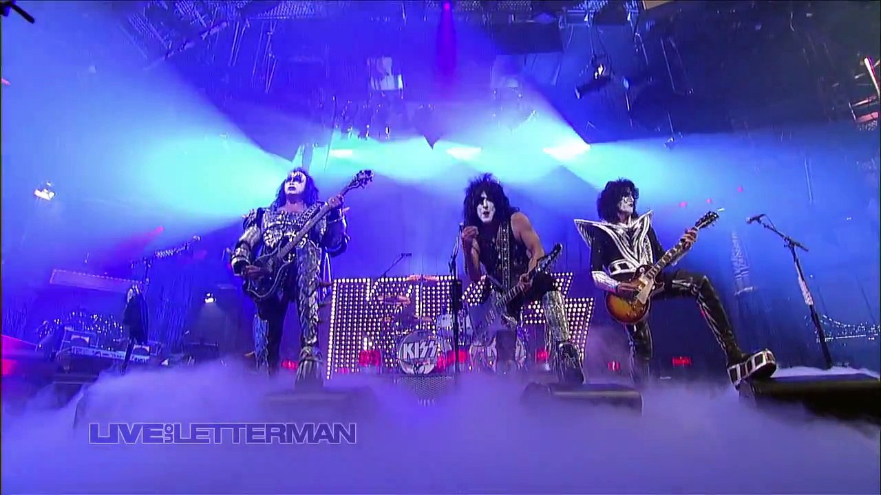 KISS: Detroit Rock City (Live On Letterman-2012)