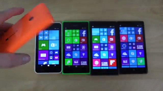 Microsoft Lumia 535 vs. 635 vs. 735 vs. 830 vs. 930 - Which Is Faster (4K)