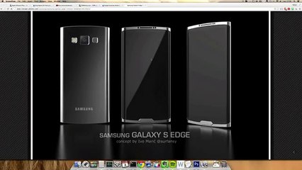 NEW Samsung Galaxy S Edge Amazing Concept Design!
