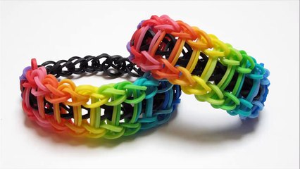 彩虹梯手環 Ladder Bracelets - 彩虹編織器中文教學 Rainbow Loom