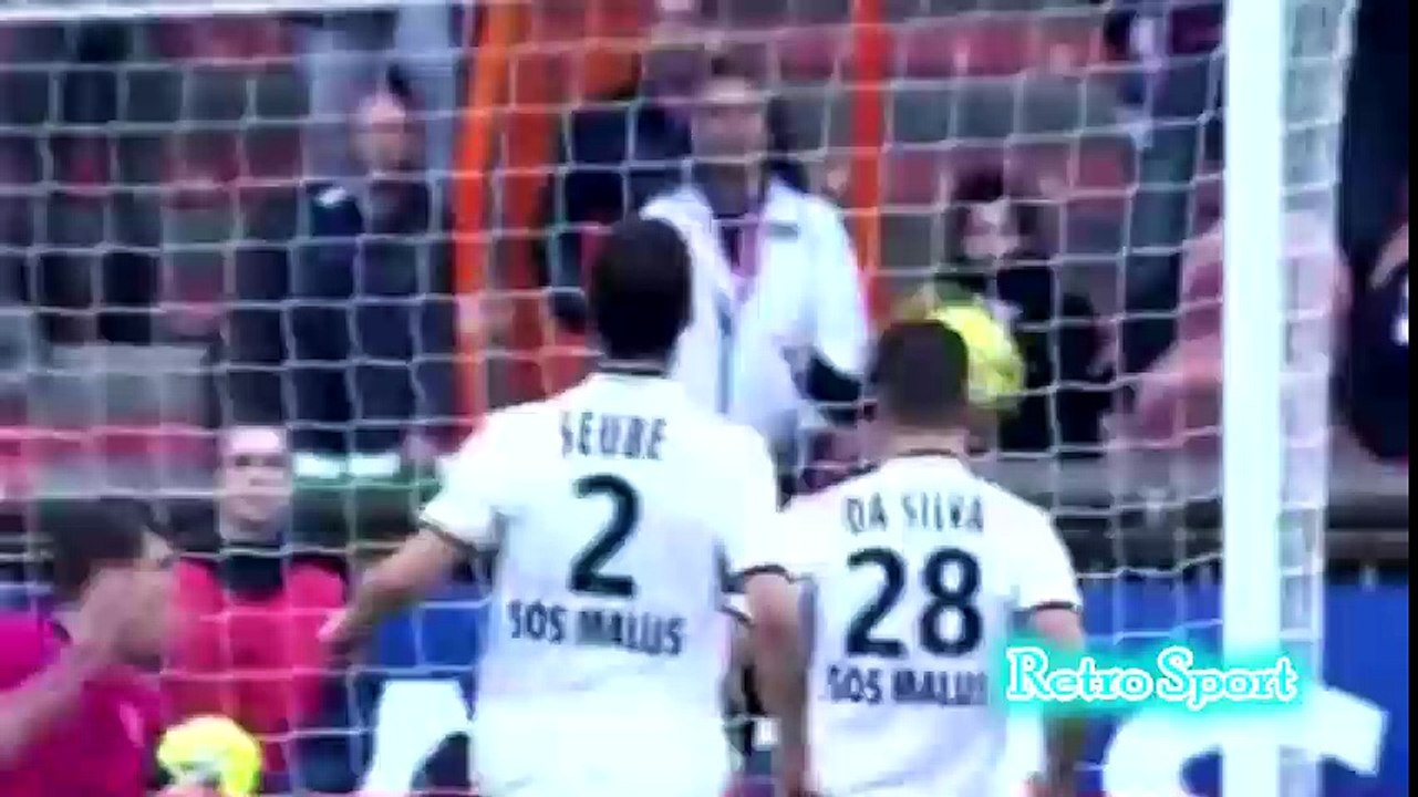 Paris Saint Germain (PSG) vs Caen 2 - 2 All Goals Highlights Ligue 1 14/02/2015