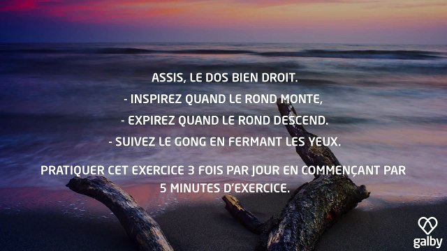 Exercice de Cohérence Cardiaque relaxation respiration détente zen bien-être