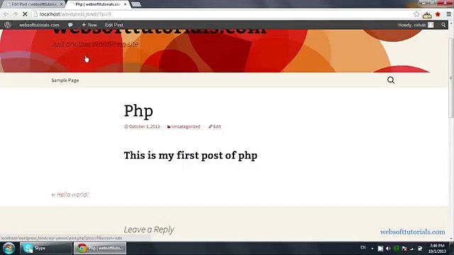 Wordpress tutorials in hindi _ urdu - 4 - Posts in Wordpress
