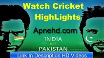 Pakistan vs India ICC World Cup 2015 Match Highlights