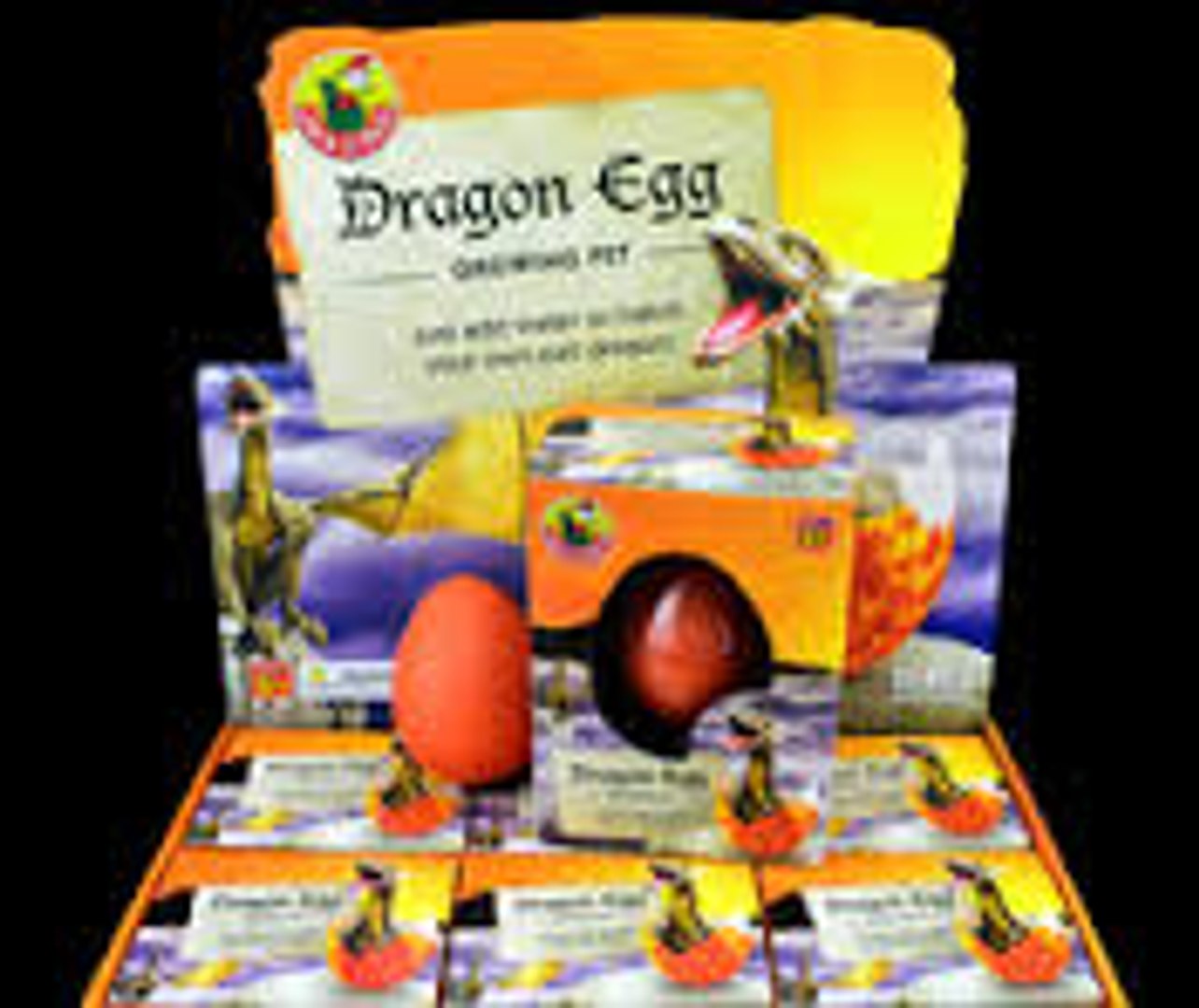 ⁣Grow your own pet dragon from an egg - Jack in the box toys