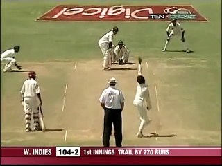 Brian Lara, LATES CUT the ball, 4 runs
