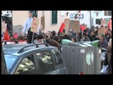 Napoli - Bagnoli, cittadini in corteo per chiedere bonifica e sviluppo -2- (14.02.15)