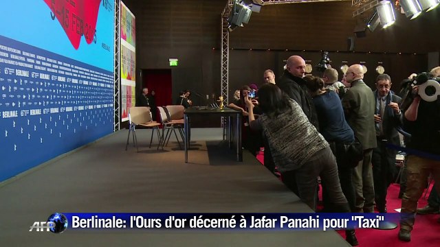 Cinéma: l'Iranien dissident Jafar Panahi Ours d'or de la 65e Berlinale