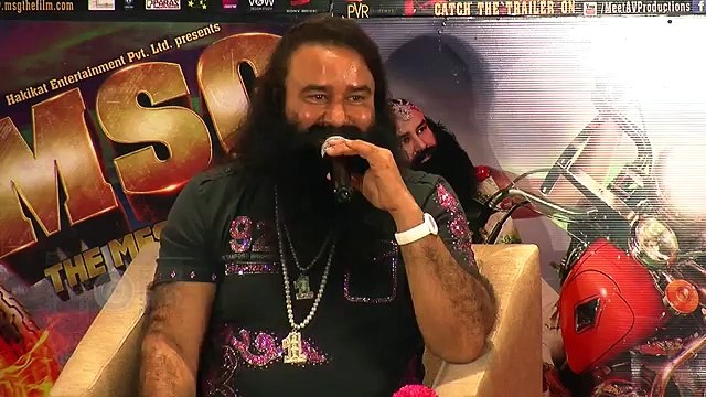 MSG The Messenger Press Conference Part 3 Saint Gurmeet Ram Rahim Singh Insan