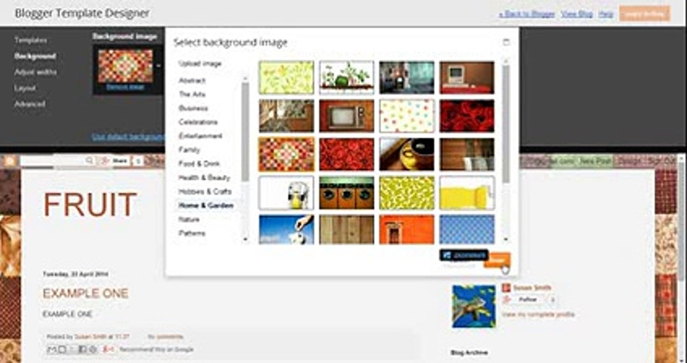 How to Edit Customize Google Blogger Blog Templates Tutorial HD Movies With Freelance Site