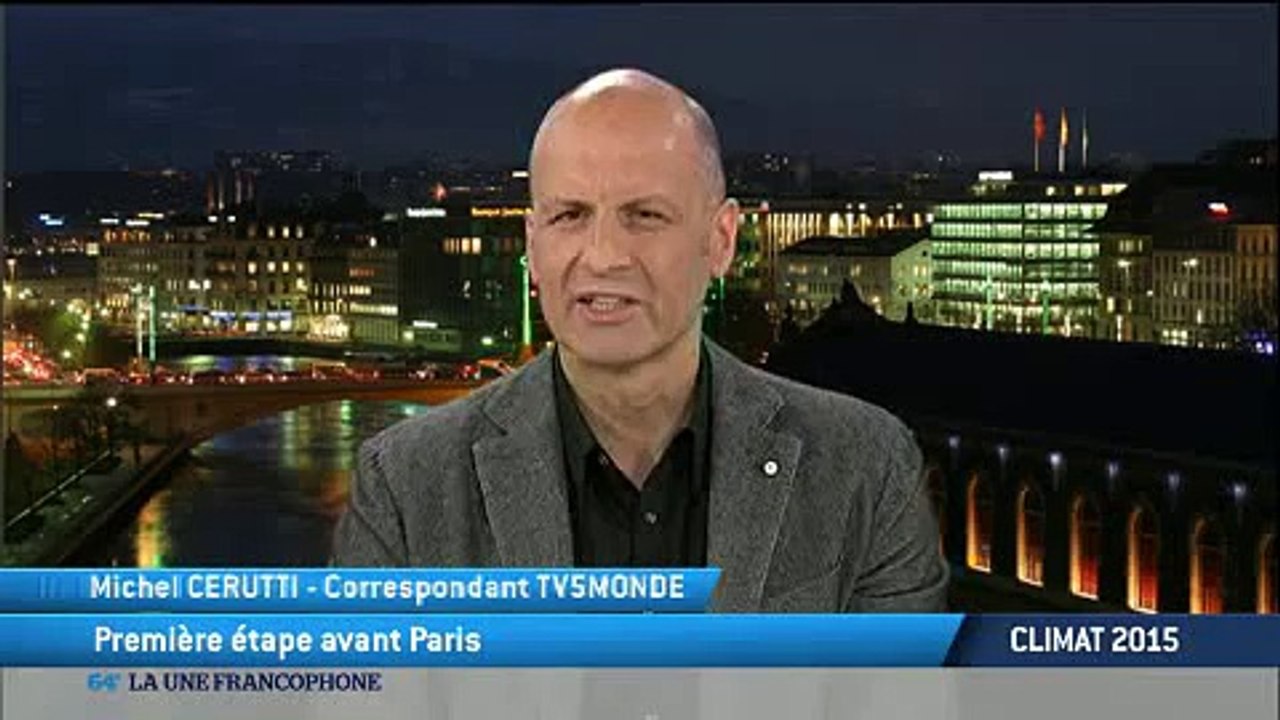 Climat 2015: Suisse, Première étape avant Paris.