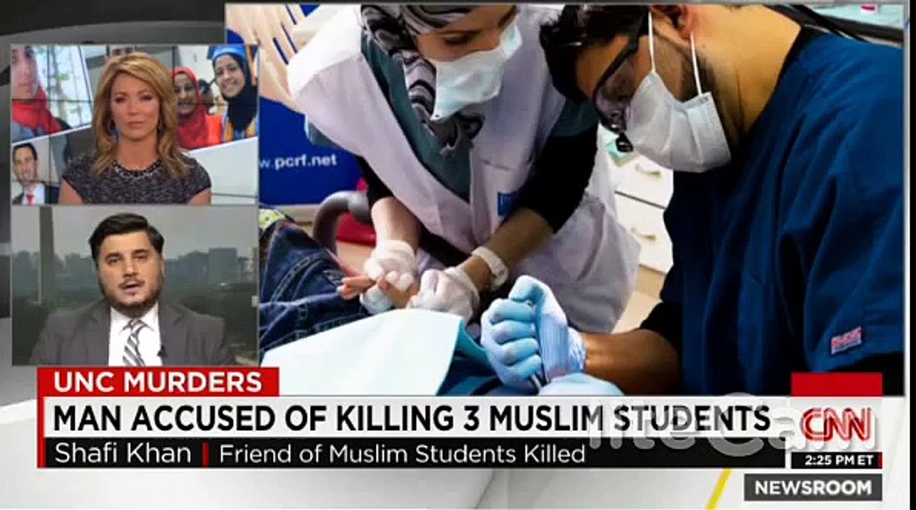 Shafi Khan Friend of Slain Muslim Students Rips GOP and Fox News - " Stop Dehumanizing Muslims "