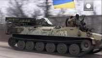 معارك عنيفة شرق أوكرانيا قبيل دخول وقف النار حيز التنفيذ