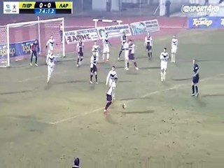 17η Πιερικός-ΑΕΛ Λανθασμένη υπόδειξη οφσάιντ 2014-15