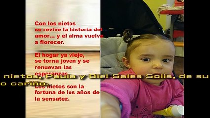 MIS NIETOS-PAULA Y BIEL SALES SOLIS