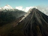 SD版コリマ火山・メキシコ　火砕流タイプ噴火　COLIMA volcano MEXICO　2002年4月