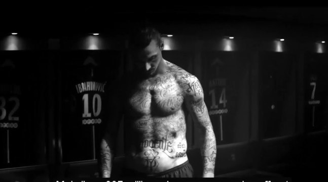 Zlatan Ibrahimovic: un carton jaune et des tatouages pour la bonne cause