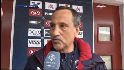 Sylvain Matrisciano après FCGB-ASSE (1-0)