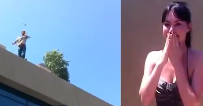 Sevgilisine Öyle Bir Şaka Yaptı ki..