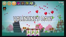 Angry Birds Seasons  The Pig Days - Valentine's Day Walkthrough 3 Stars