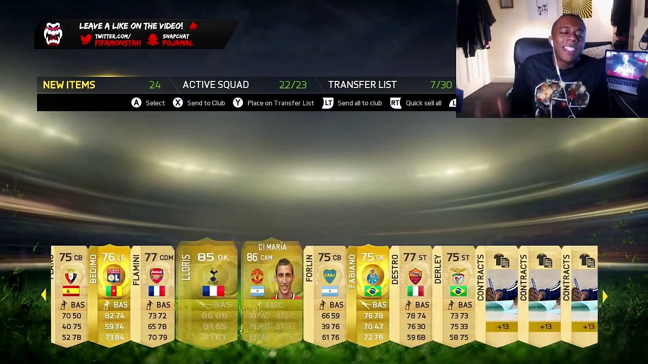 4 BIG PLAYERS IN PACKS! - FIFA 15 TOTY PACK OPENING