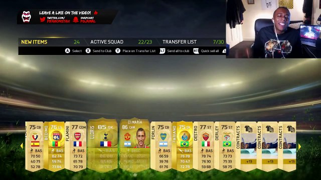 4 BIG PLAYERS IN PACKS! - FIFA 15 TOTY PACK OPENING