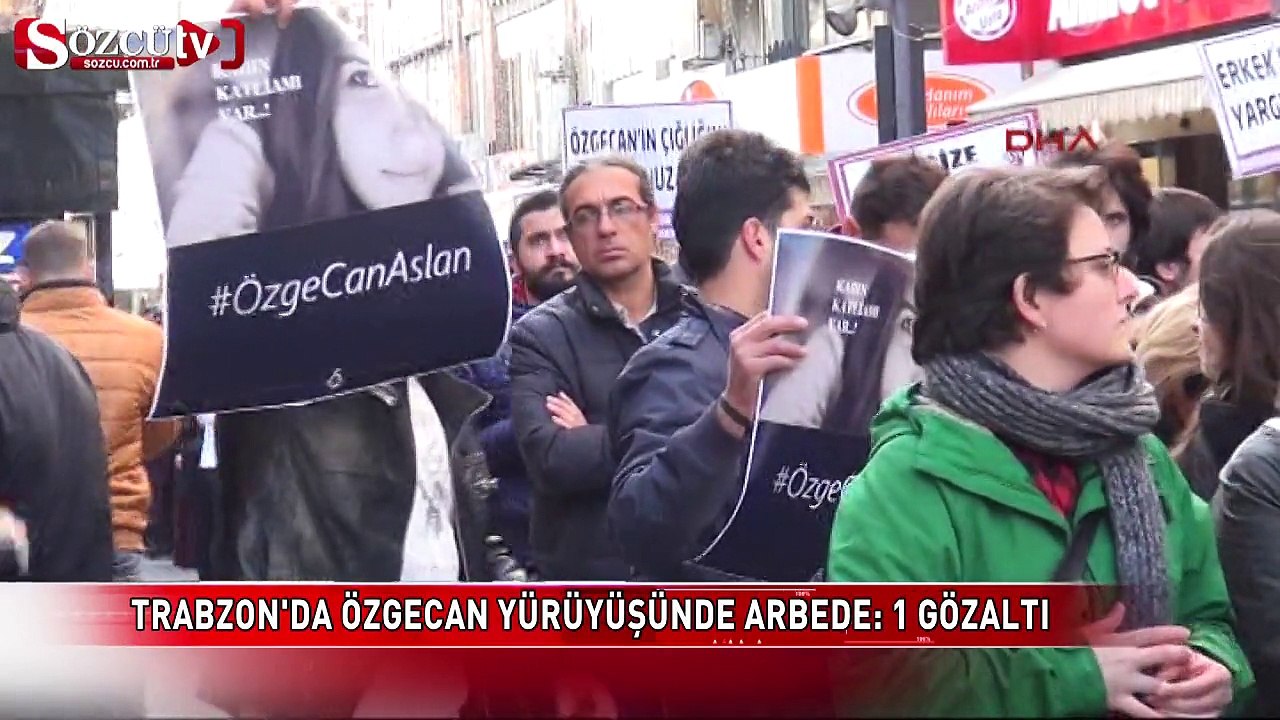 Trabzon'da "Özgecan'a iyi olmuş" arbedesi