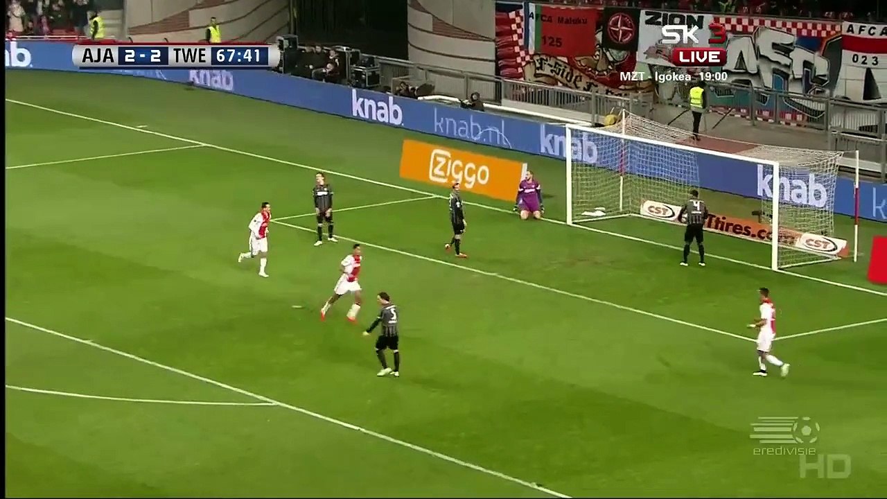 Ricardo Kishna 3:2 | Ajax - FC Twente 15.02.2015 HD