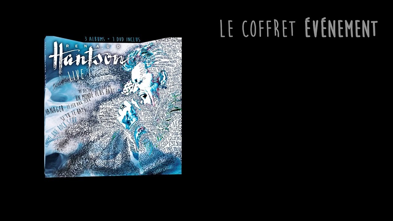 Renaud Hantson - Teaser Coffret Live