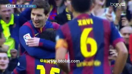 اهداف مباراة برشلونة وليفانتي 5-0