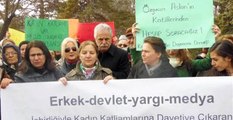 Kayseri'de Özgecan İçin Ağlatan Kadın Eylemi