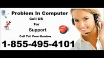 Computer Running Slow 1-855-495-4101/Problem In My Computer/Computer Help
