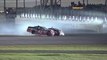 Nascar Sprint Unlimited 2015 Daytona Biffle and Busch Huge Crash