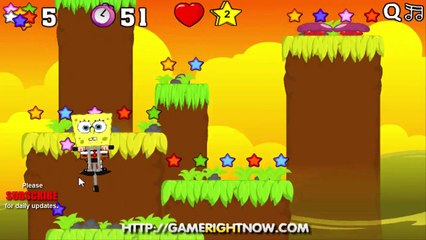 SpongeBob game - Spongebob SquarePants Super Jump game - Free  games online