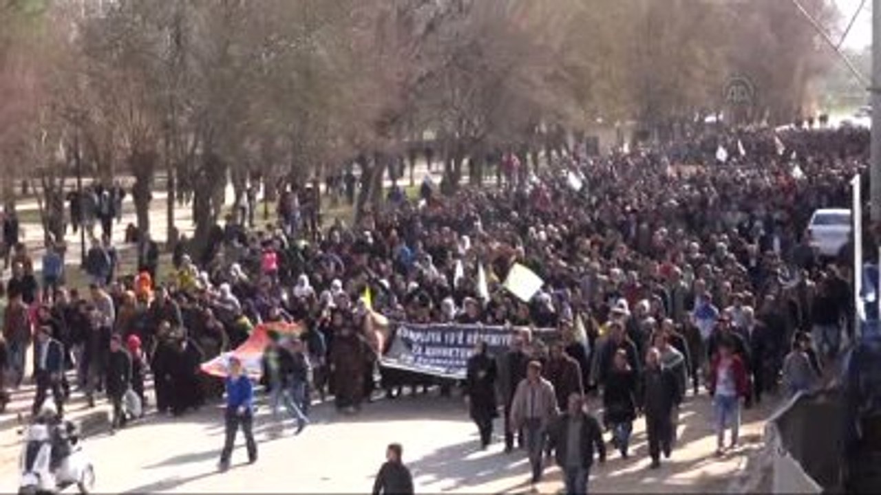 Nusaybin'de İzinsiz Gösteri